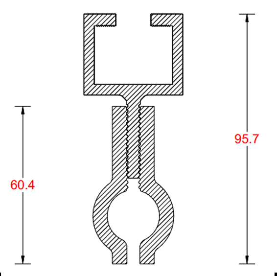 solar Mounting Structure Rail Section Chennai