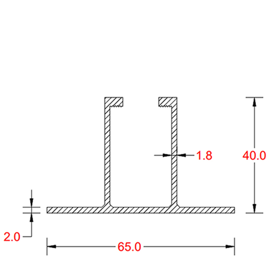 Solar Mounting Structure Rail Section Chennai