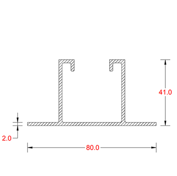 Solar Mounting Structure Rail Section Chennai