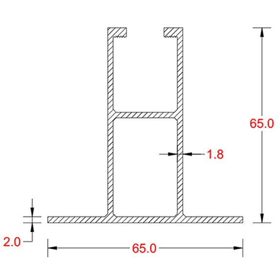 Solar Mounting Structure Rail Section India