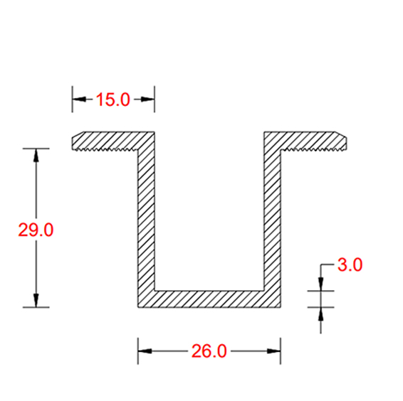 Solar Clamp Dimension