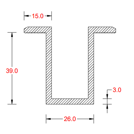 Solar Clamp Dimension