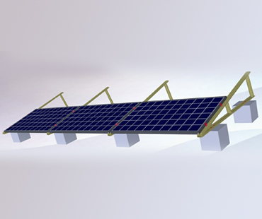 Flat Roof Solar Structure Chennai