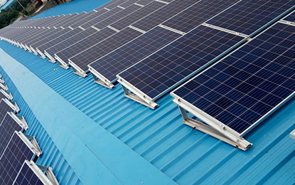 Solar East West Roof Structrue India