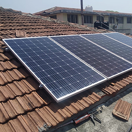 Tile Roof Aluminium Solar Structure